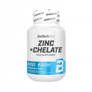 BIOTECH USA Zinc  + Chelate - 60 Tabs
